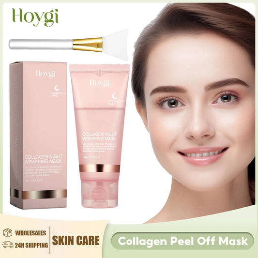 Collagen Peel off Mask Pore Shrinking Blackhead Removal Oil Control Skin Rejuvenation Moisturizing Brightening Korean Skin Care Peaceful Pleasures Health and Wellness