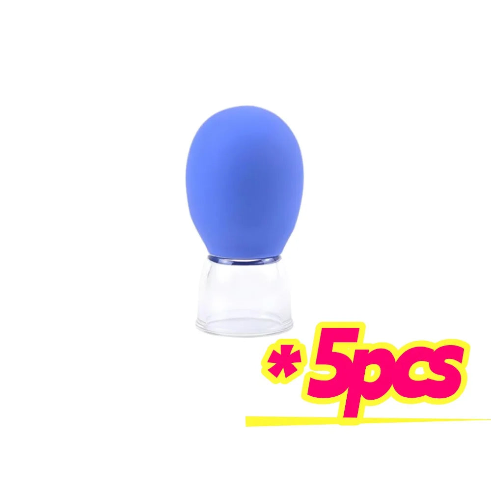SADOER Silicone Facial Cupping Massager – Anti-Wrinkle Vacuum