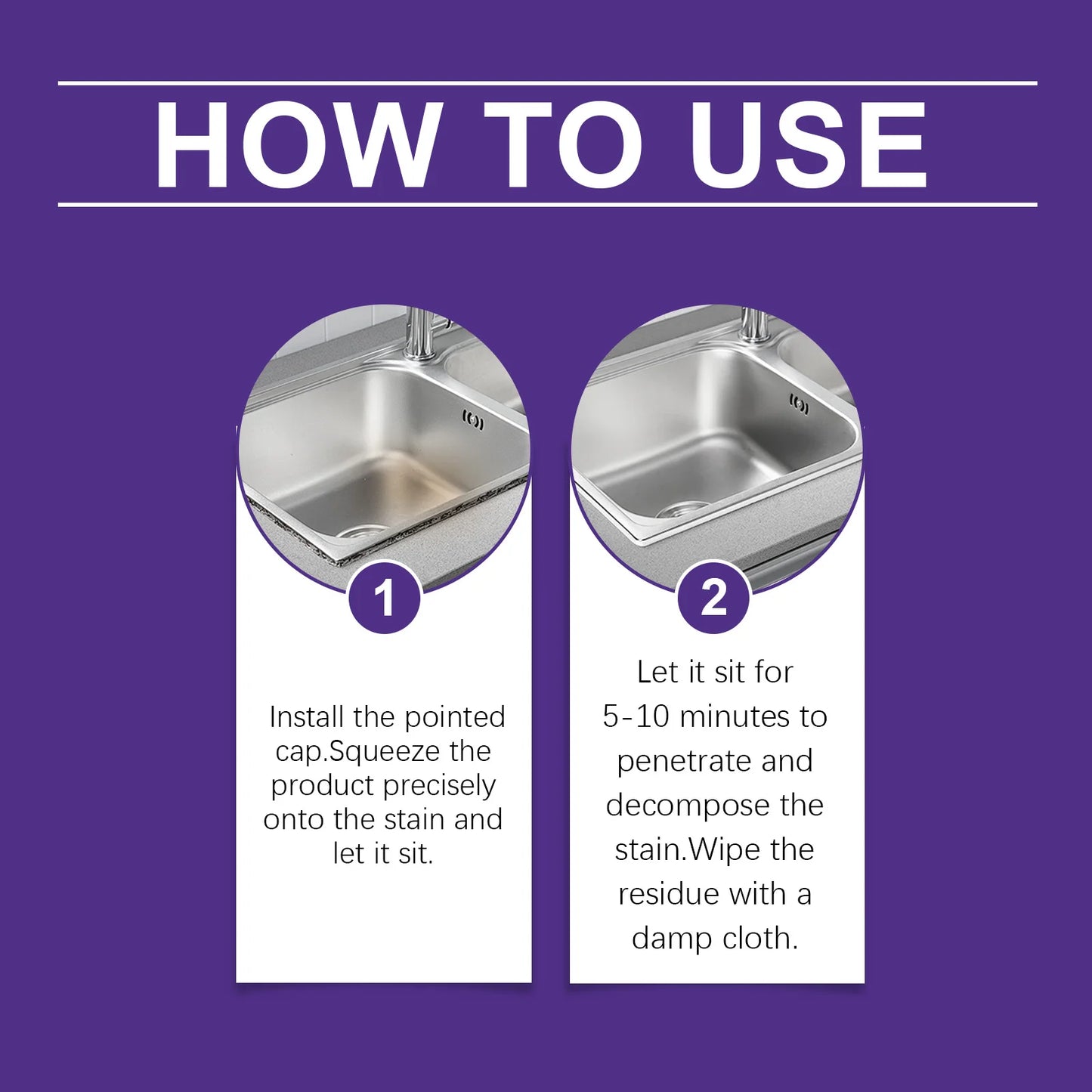 Jue-Fish Multi-Surface Cleaning Gel | Mildew & Stain Remover
