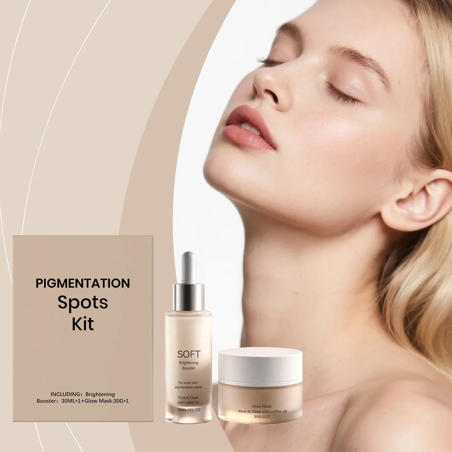 Brightening Essence Mask Set for Glowing Skin Care Peaceful Pleasures Health and Wellness
