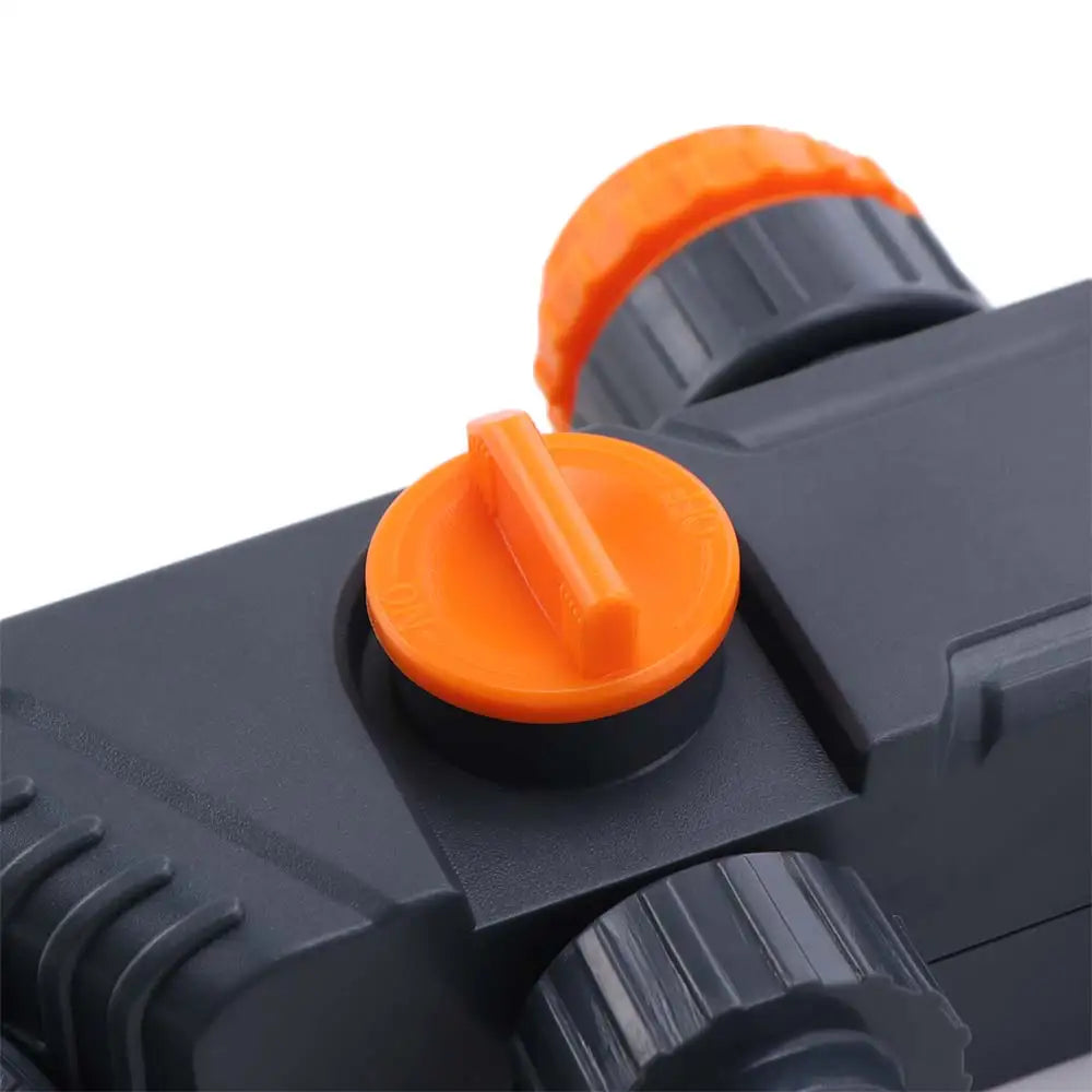 4-Way Garden Hose Splitter Diverter | 4 Independent Valves