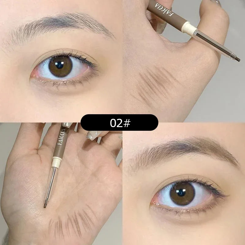 Waterproof Double-Ended Ultra Fine Eyebrow Pencil | Long Lasting