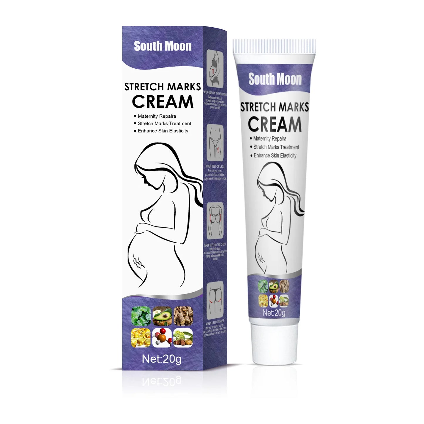 Pregnancy Stretch Mark Cream – Vitamin E, Firm & Smooth Skin