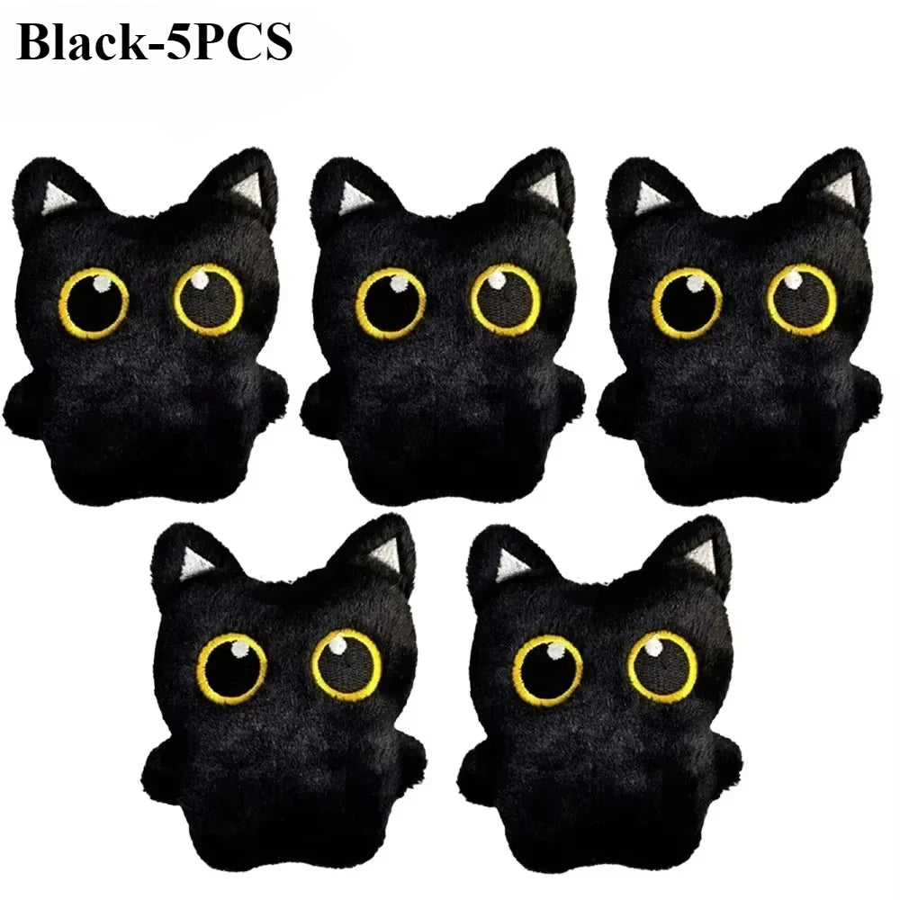 Cute Black Cat Plush Toy Doll Pendant & Gift – 1 to 20 Pack