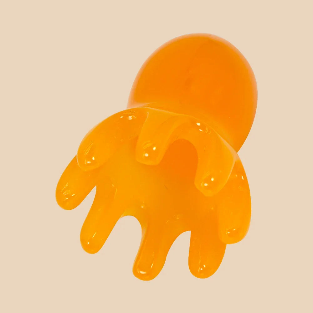 Octopus Scalp Massage Comb – Korean Hair Care Tool