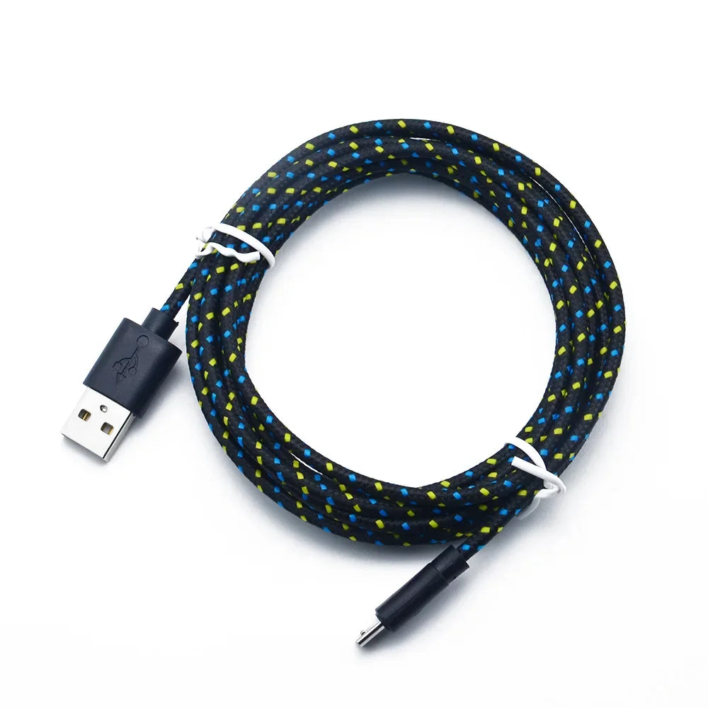 Micro USB Fast Charging Cable 1M/2M/3M | Nylon Braided V8