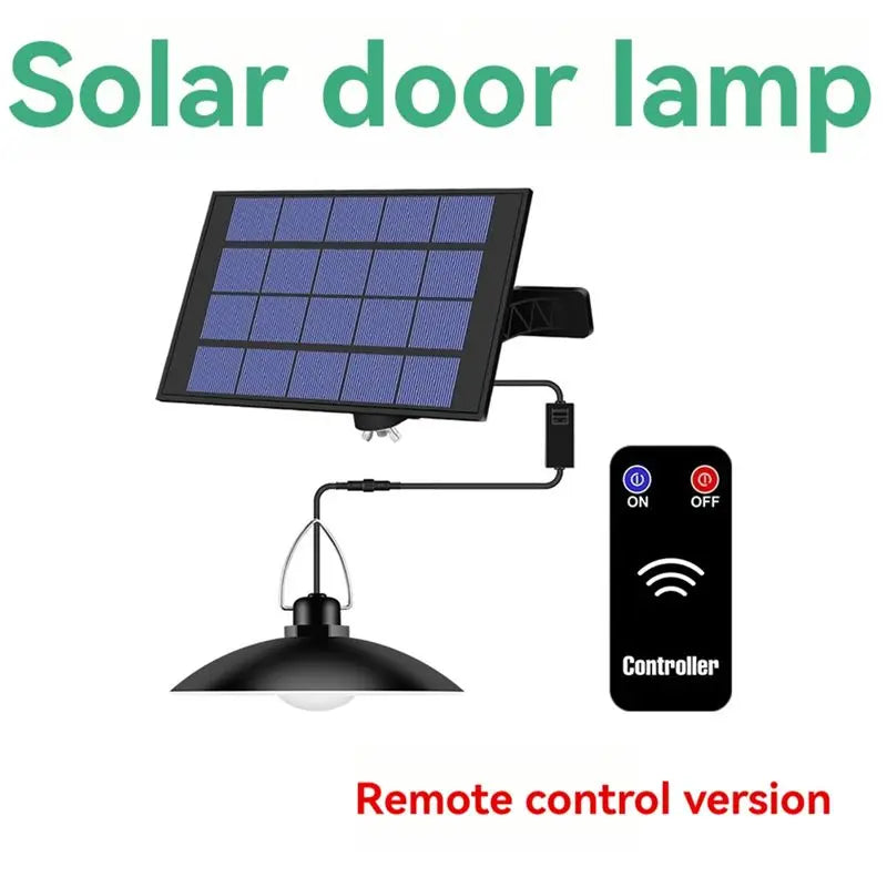 A36T-Solar Powered Pendant LED Solar Light Waterproof Hanging Outdoor Lamp Courtyard Garden Decoration Lighting Peaceful Pleasures Health and Wellness