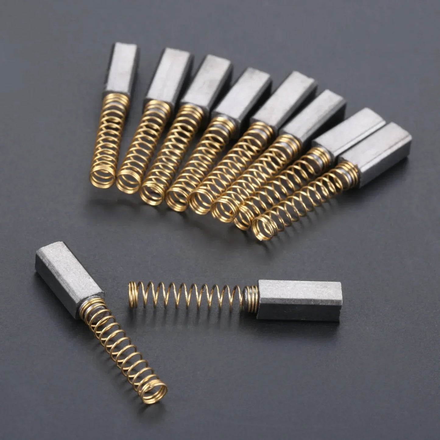 10Pcs Carbon Motor Brushes for Sewing Machines – 4.5×4×11mm