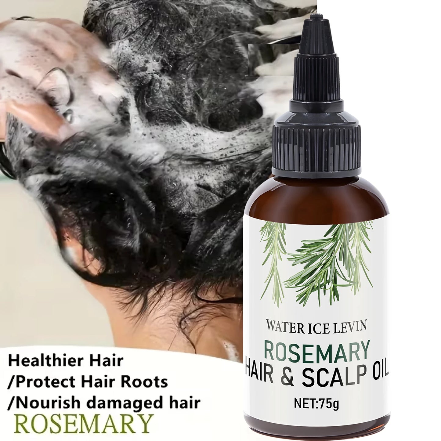 Biotin Keratin & Rosemary Hair Scalp Oil – All Hair Types