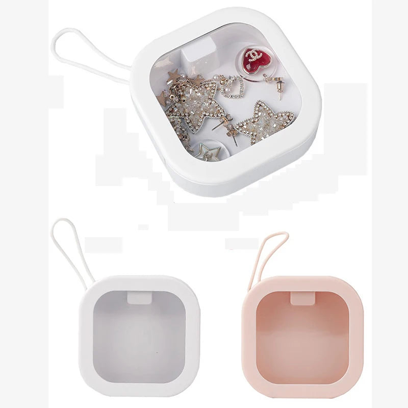 Stackable Hair Tie & Bobby Pin Organizer | Travel Jewelry Box