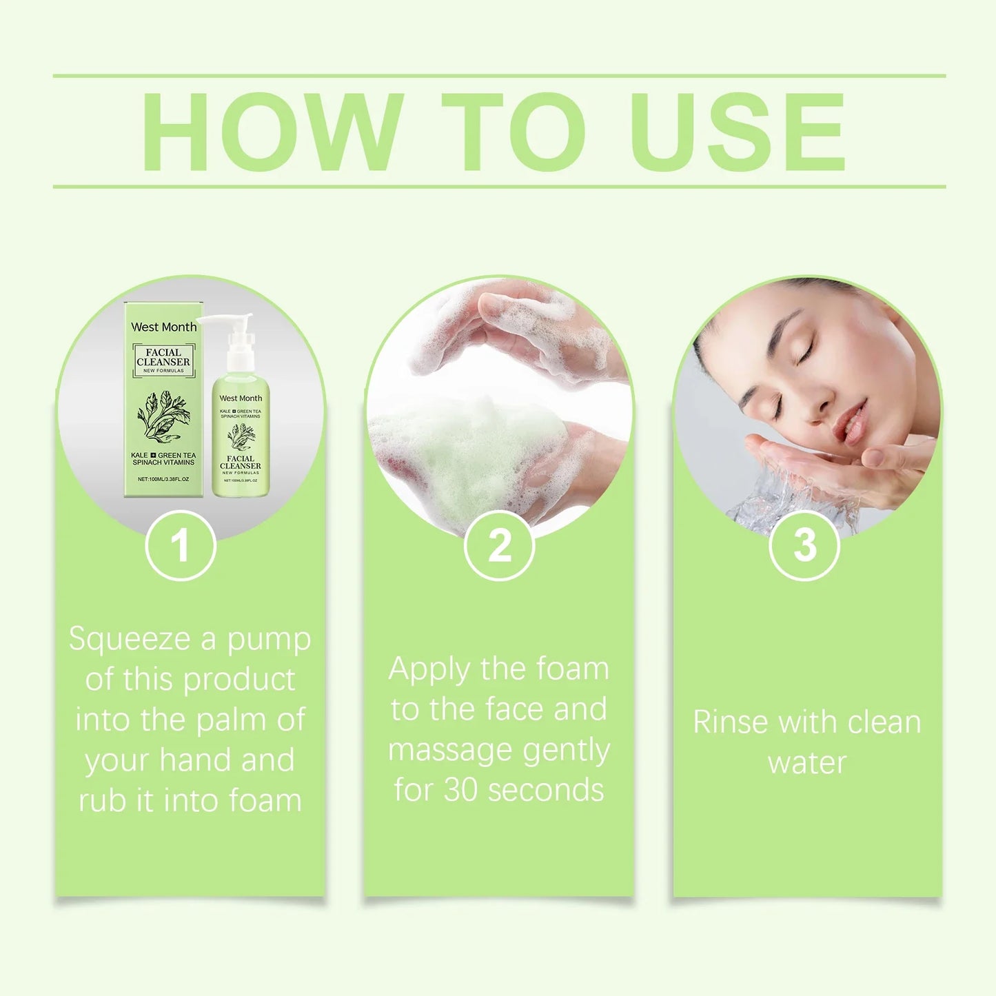 Anti-Acne Foaming Facial Wash – Oil Control & Pore Cleanser Foaming Facial Wash Oasis Select
