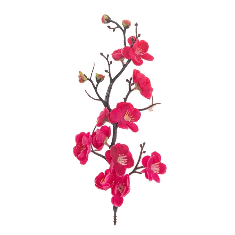 Silk Plum Blossom Branch | Artificial Flower Wedding & Home Decor