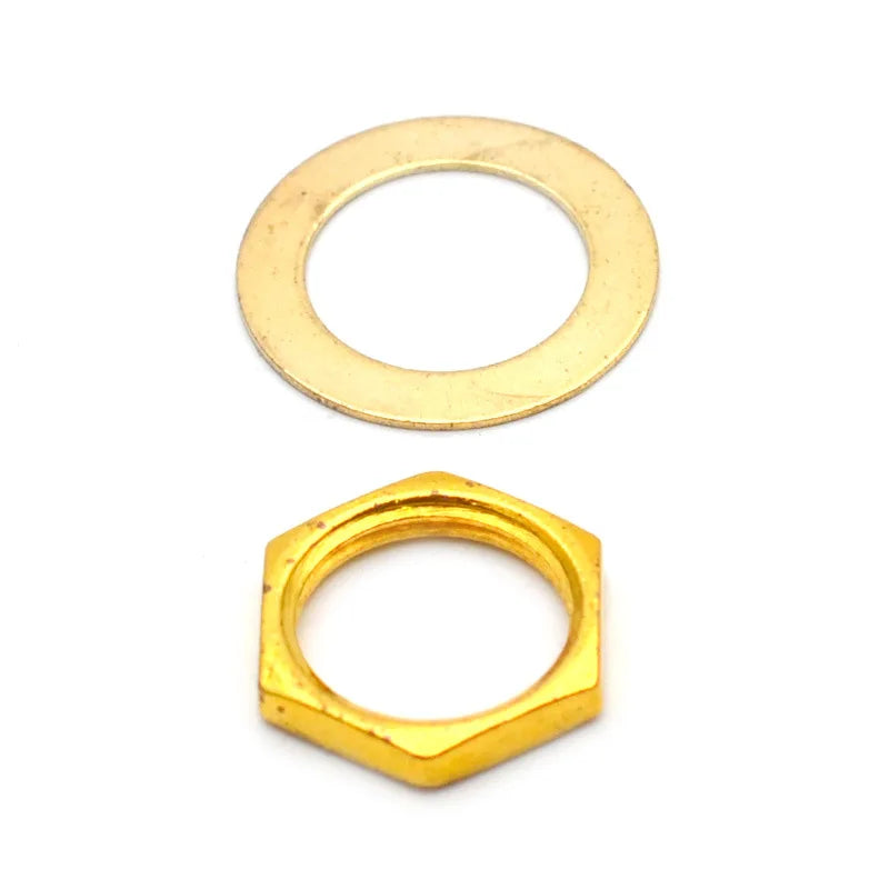 M12 Guitar Bass Shake Switch Nut Gasket Musical Instrument