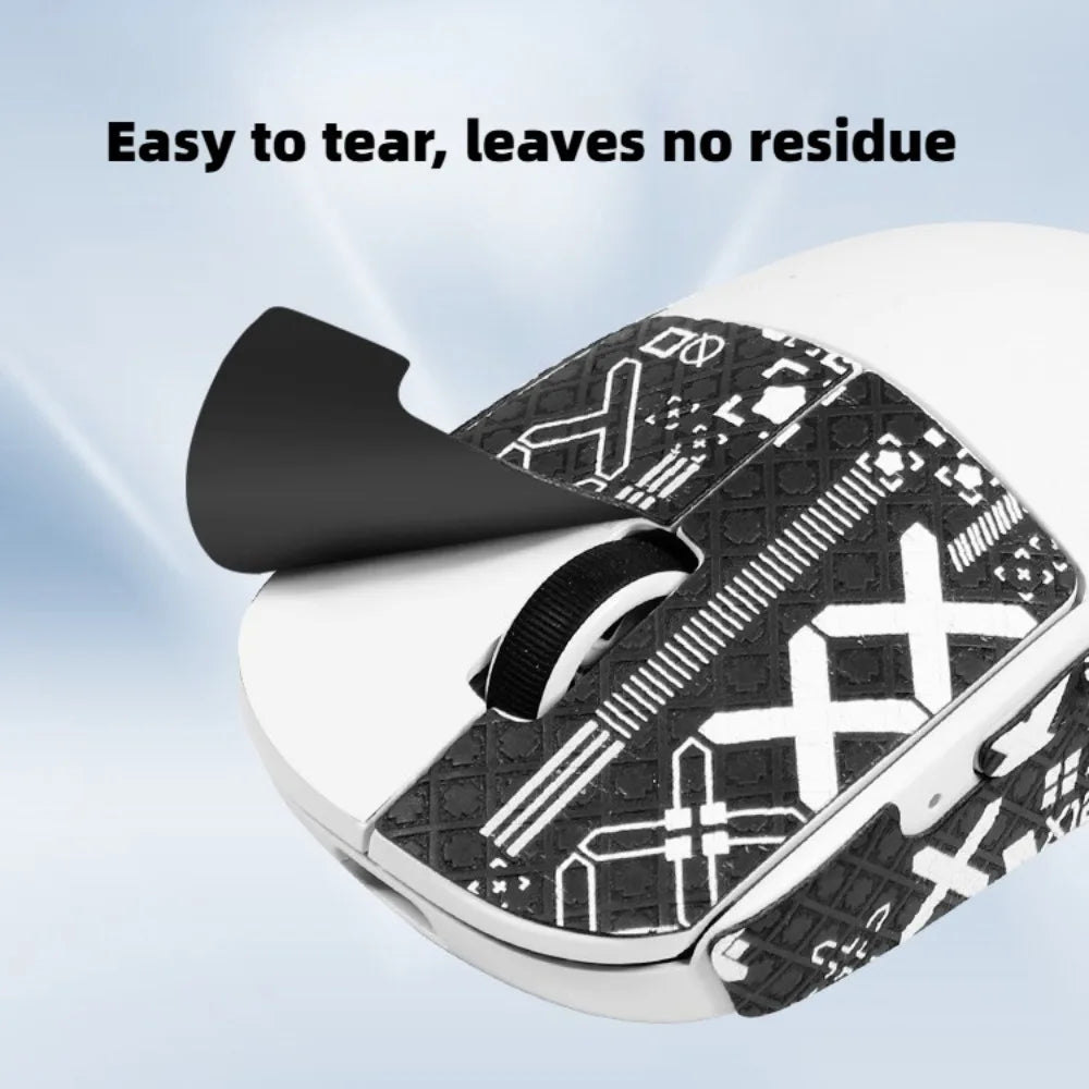 Pre-Cut Gaming Mouse Grip Tape | Non-Slip Lizard Skin Texture