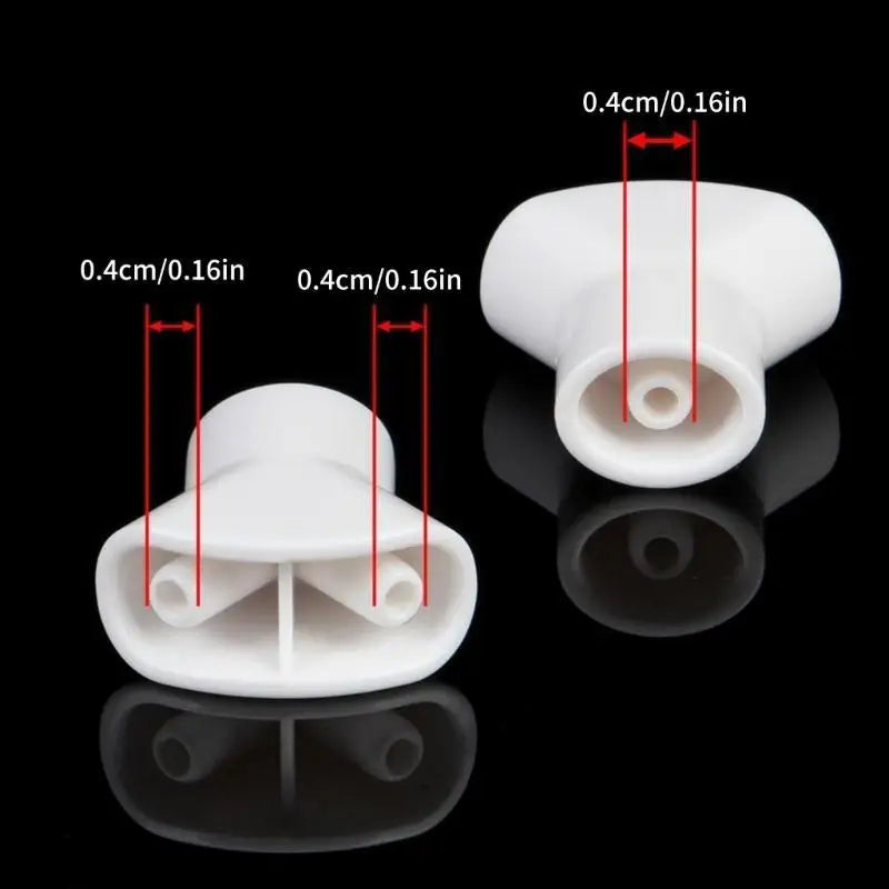 Breast Pump Y Connector Tubing Adapter | BPA-Free, White