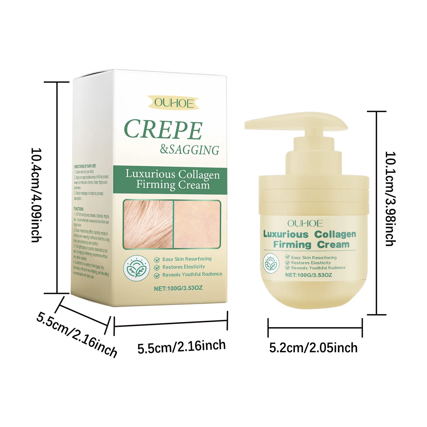 Collagen Firming Body Cream – Lift, Tighten & Even Skin Tone