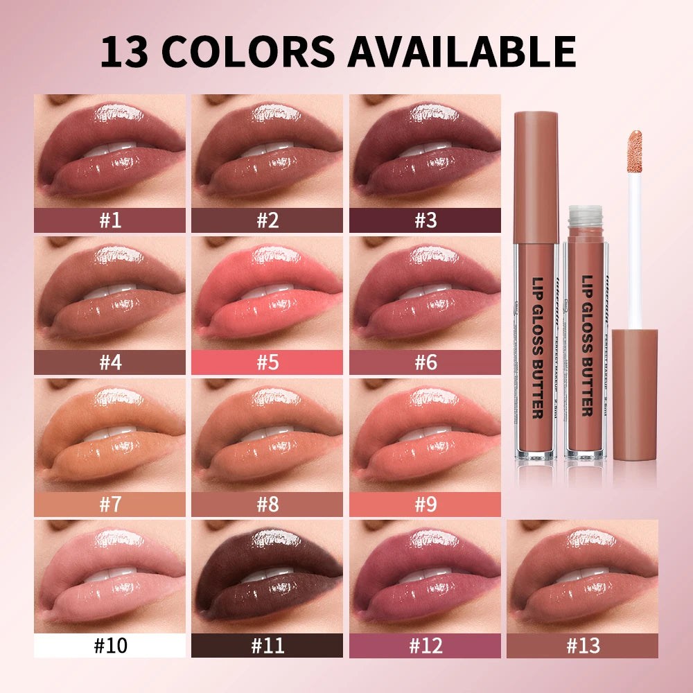 Lip Gloss Lip Stain Plumping Moisturizing Nourish Lubricating Various Colors Bright Lip Tint Long Lasting Lipgloss Cosmetics Peaceful Pleasures Health and Wellness
