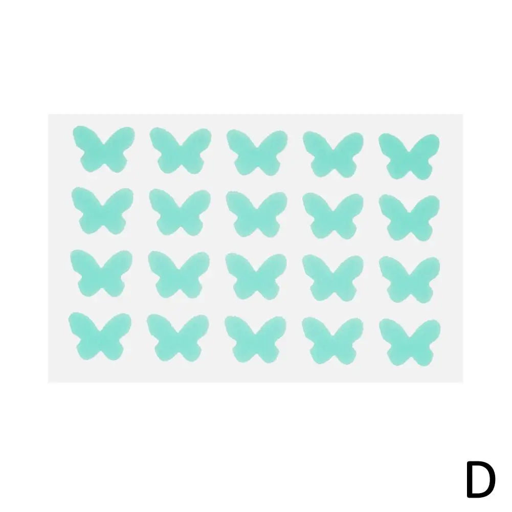 Butterfly Pimple Patches 20pc – Colorful Invisible Spot Cover