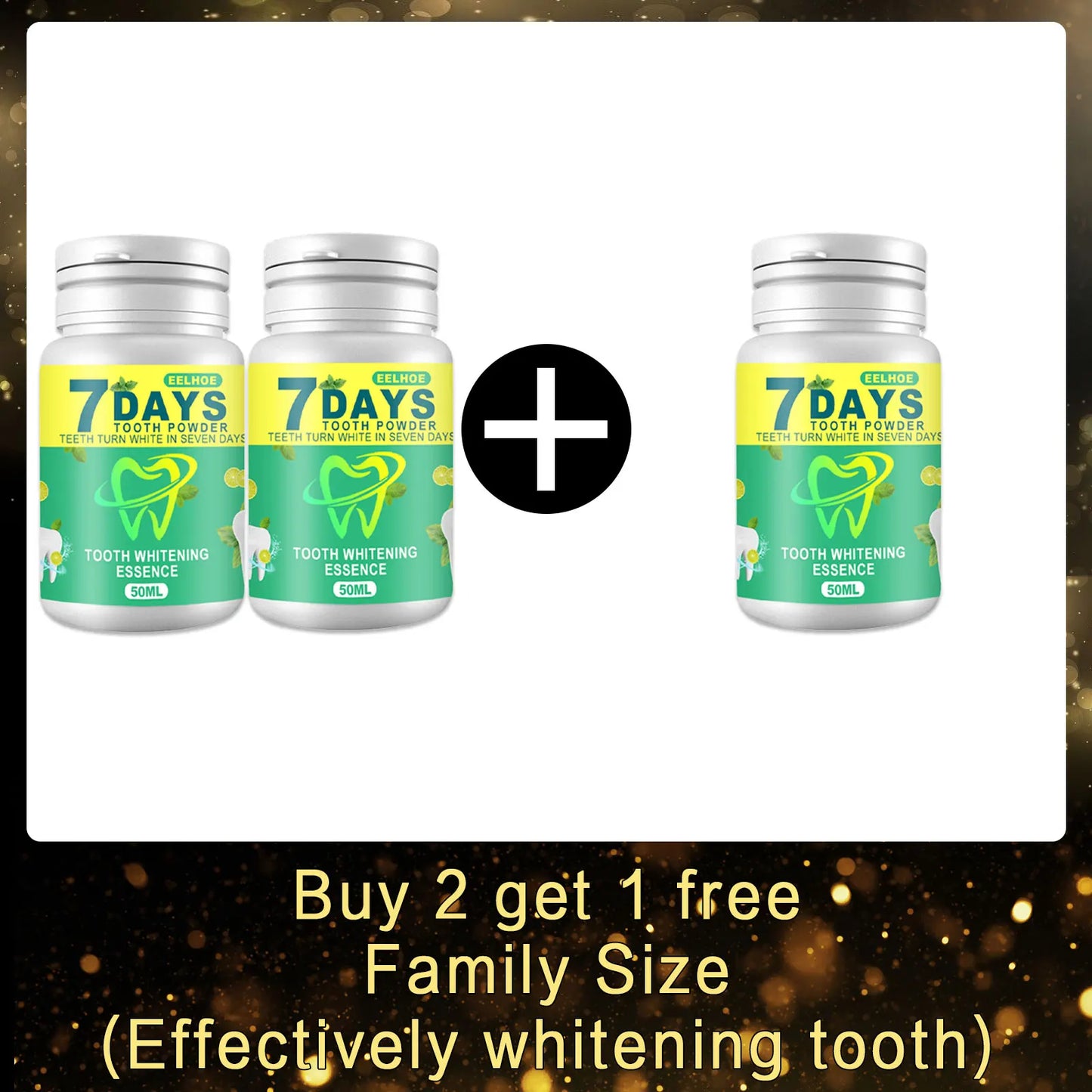 EELHOE Teeth Whitening Powder – Stain Removal & Fresh Breath