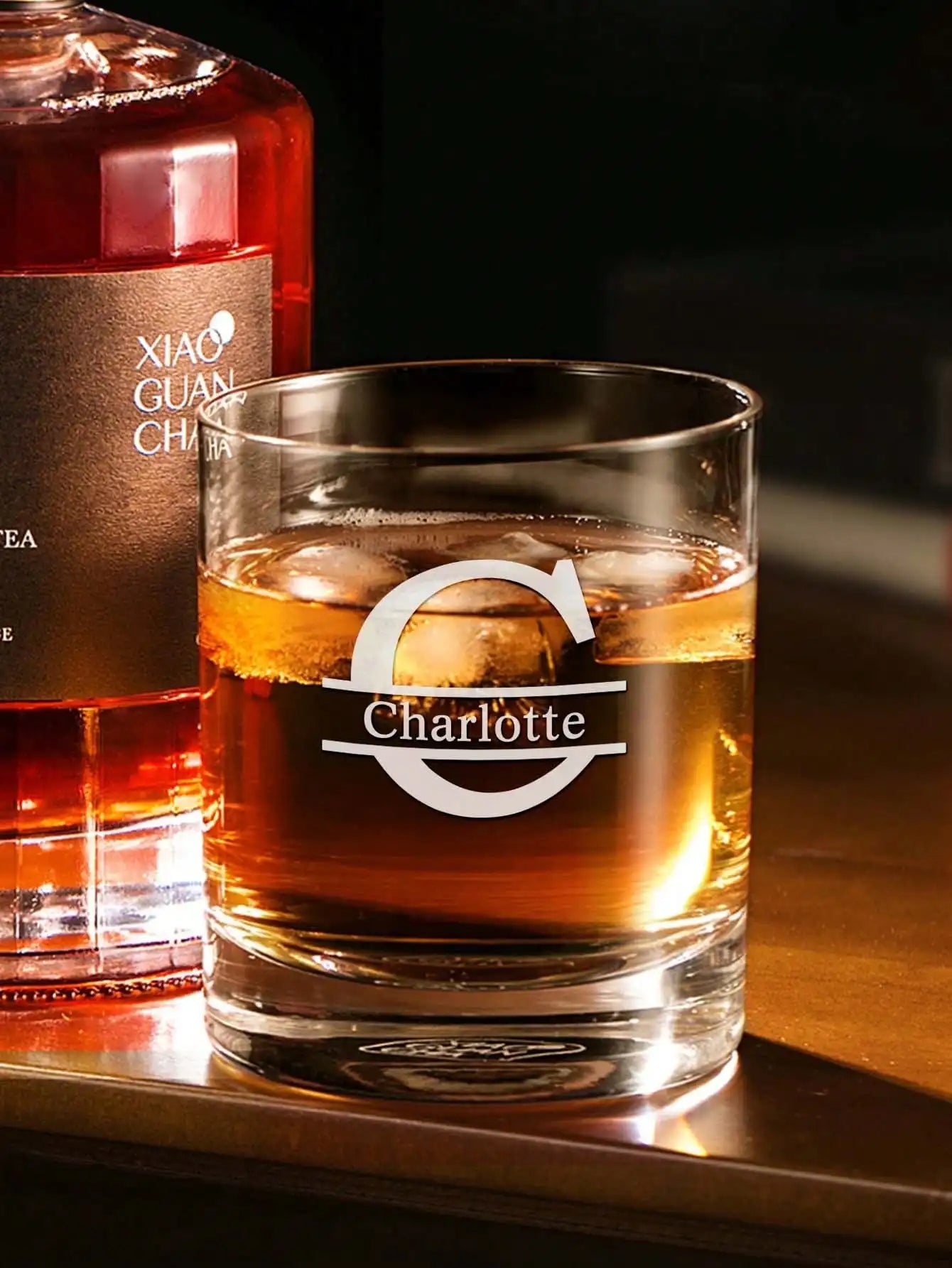 Custom Name Whiskey Glass Personalized Tumbler Engraved Gift For Him Her Dad Husband Anniversary Valentine Birthday Father Day Peaceful Pleasures Health and Wellness