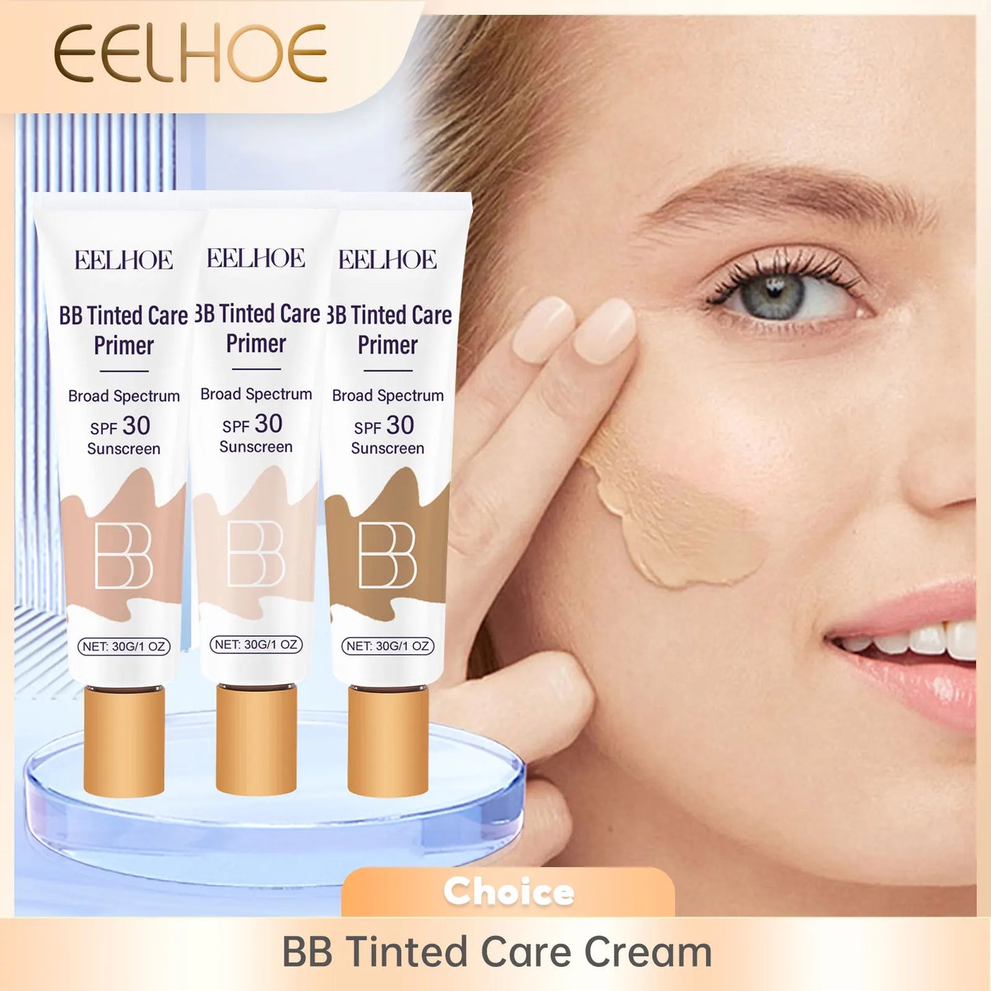 Eelhoe BB Cream SPF 30 – Full Coverage & Niacinamide