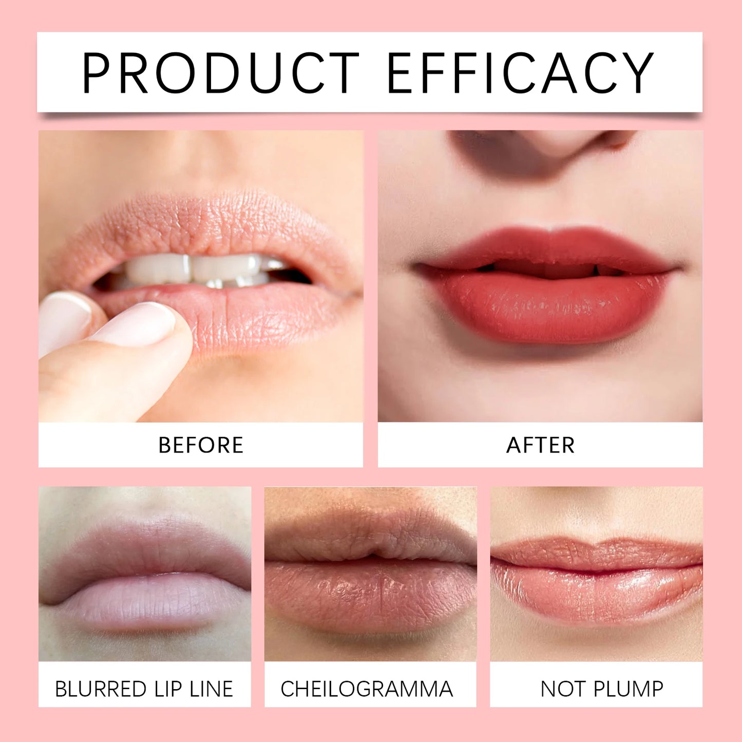 Tearable Matte Lip Tint Glaze – Waterproof Long-Lasting Color