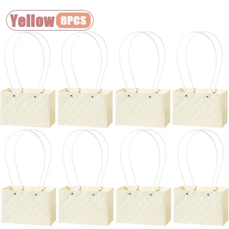 Reusable Waterproof Floral Gift Tote Bags | Wedding & Party