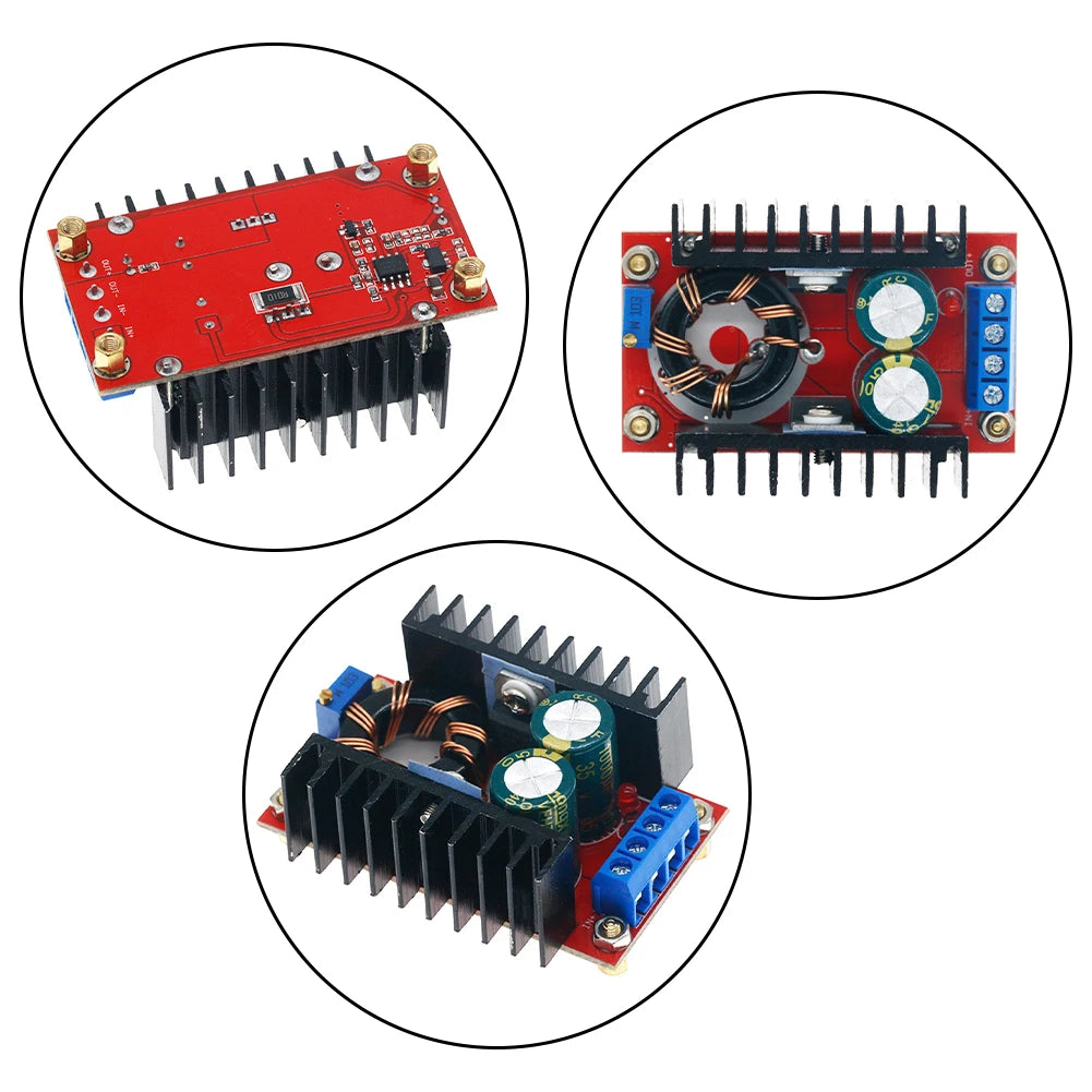 150W DC-DC Step Up Converter 10V 32V Input 12V 35V Output Adjustable