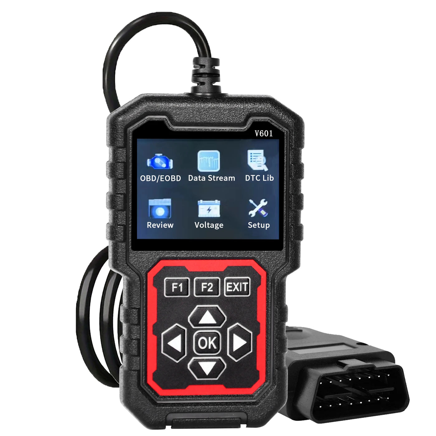 OBD2 Diagnostic Scanner – Engine Fault Code Reader & Scan Tool Peaceful Pleasures Health and Wellness Black