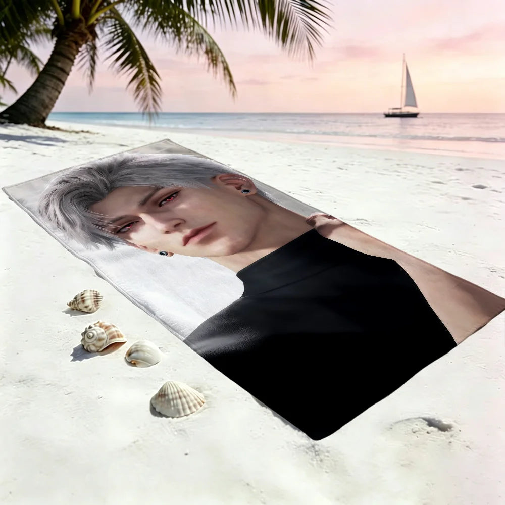 Quick-Dry Microfiber Beach Towel | Soft, Lightweight, Multi-Use Quick-Dry Beach Towel Peaceful Pleasures Health and Wellness