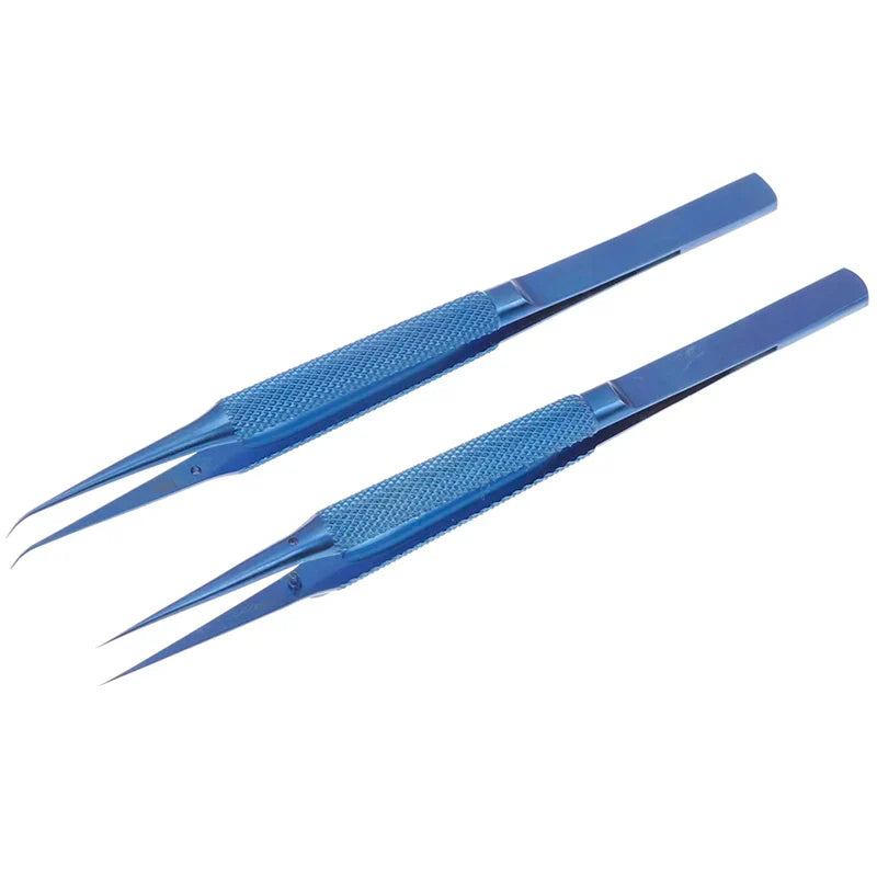 Titanium Alloy Precision Tweezers – 0.15mm Edge Anti-Magnetic