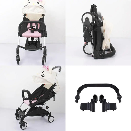 Stroller Bumper Bar ABS Armrest Replacement for YOYO & YUYU Stroller Armrest Peaceful Pleasures Health and Wellness Multi China Mainland