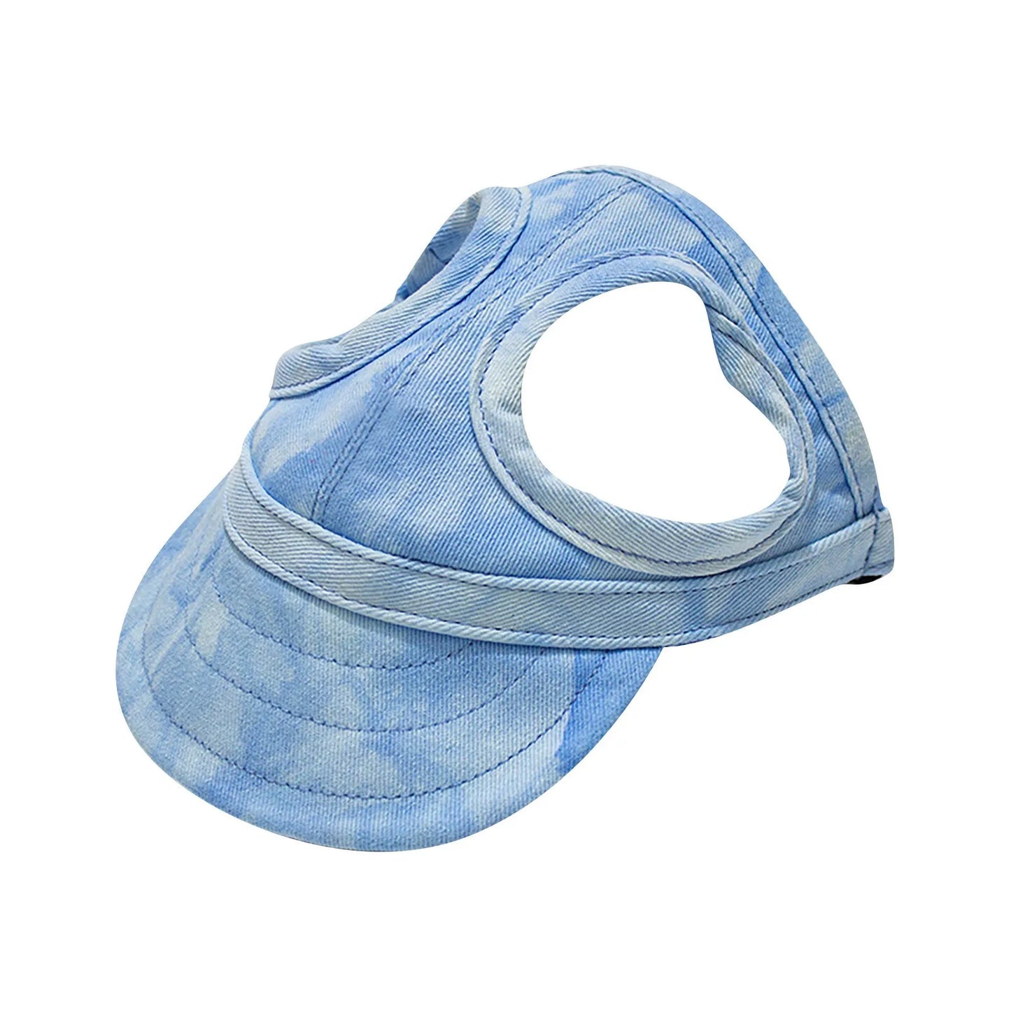 Dog Baseball Sun Visor Cap – Small Puppy Summer Hat