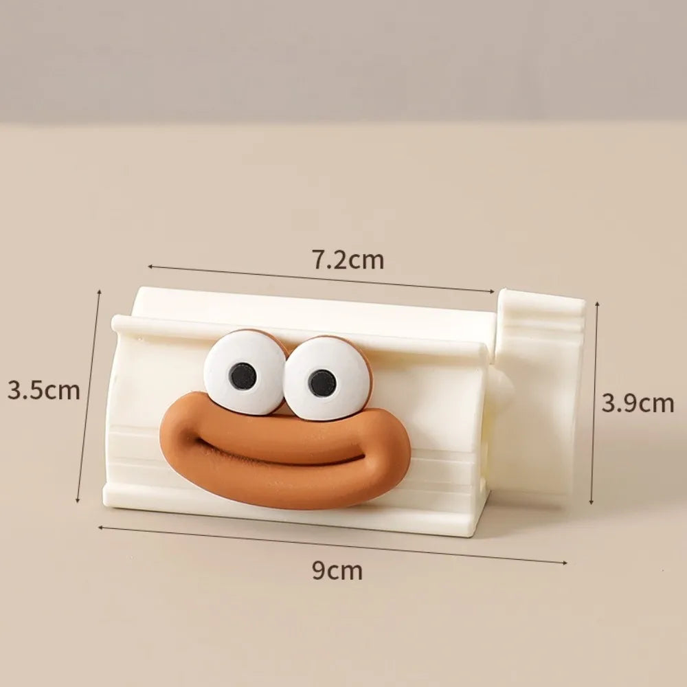 Funny Sausage Mouth Toothpaste Squeezer | Manual Tube Dispenser