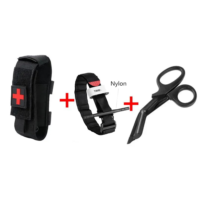 Outdoor Camping Exploration Military Tourniquet Outdoor Survival Tactical Combat Tourniquets Spinning Medical Emergency Belt Peaceful Pleasures Health and Wellness