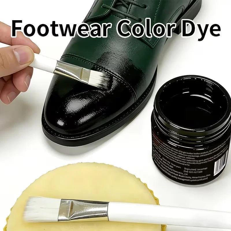 Leather Recoloring Balm – Brown Dye for Shoes, Bags & Furniture