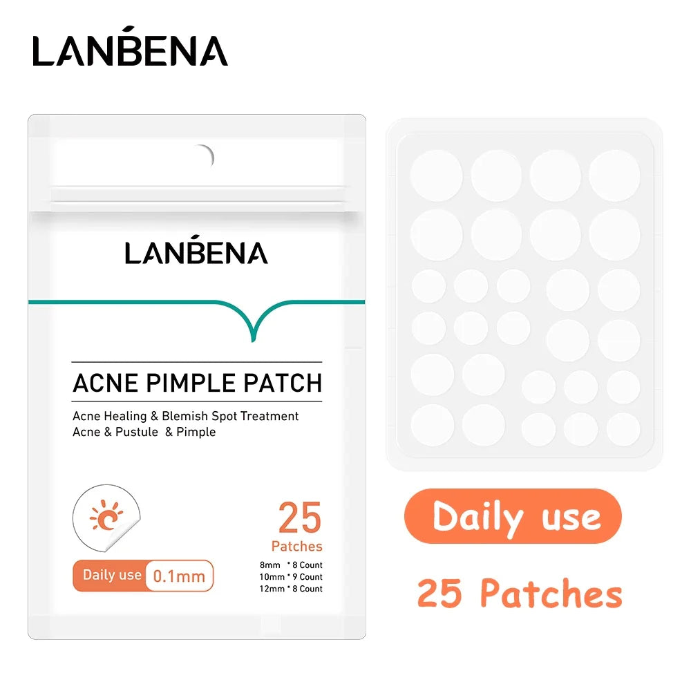LANBENA Invisible Acne Pimple Patches – Day & Night Use