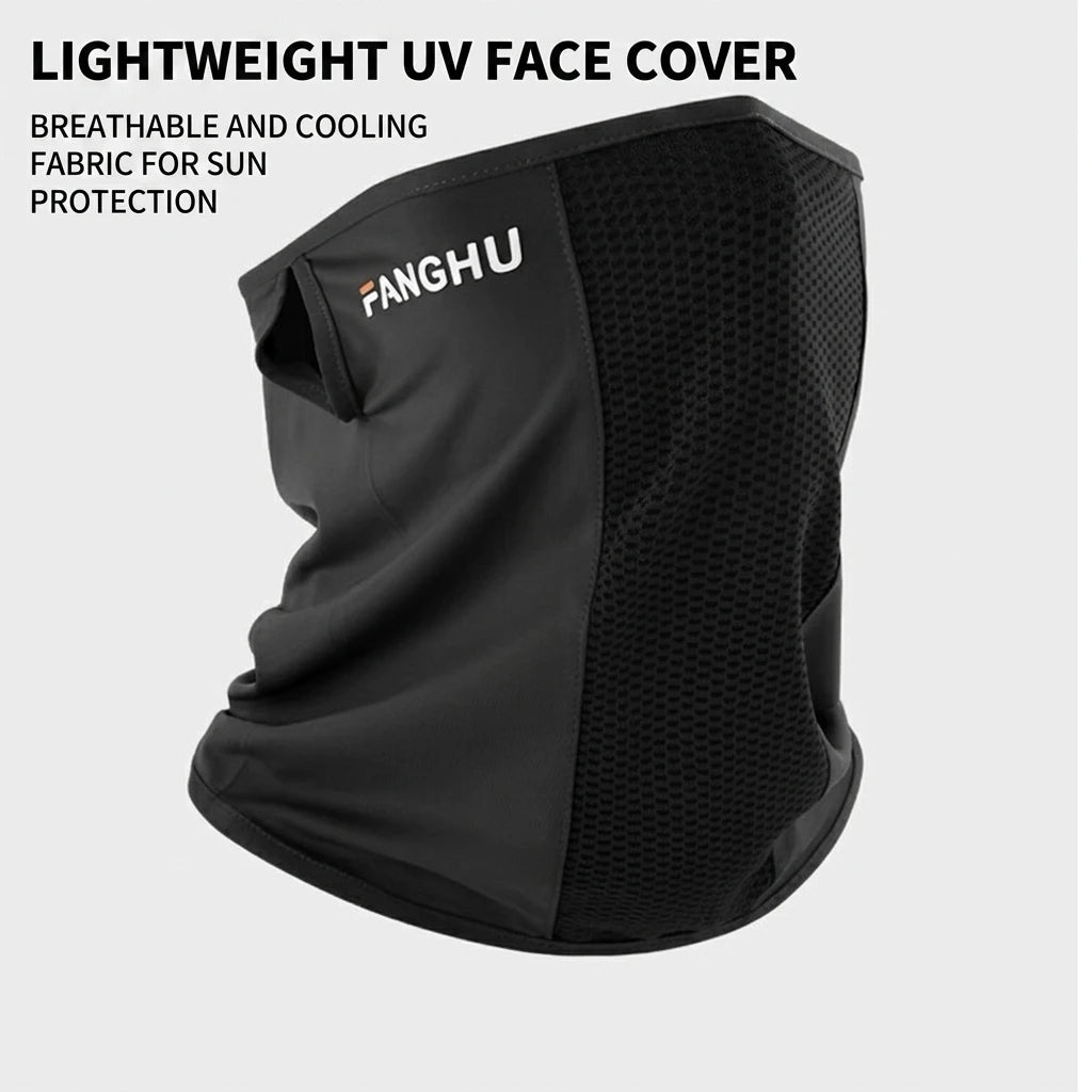 Cooling Ice Silk Face Masks UPF50+ UV Protections for Outdoor Cycling and Hiking Peaceful Pleasures Health and Wellness