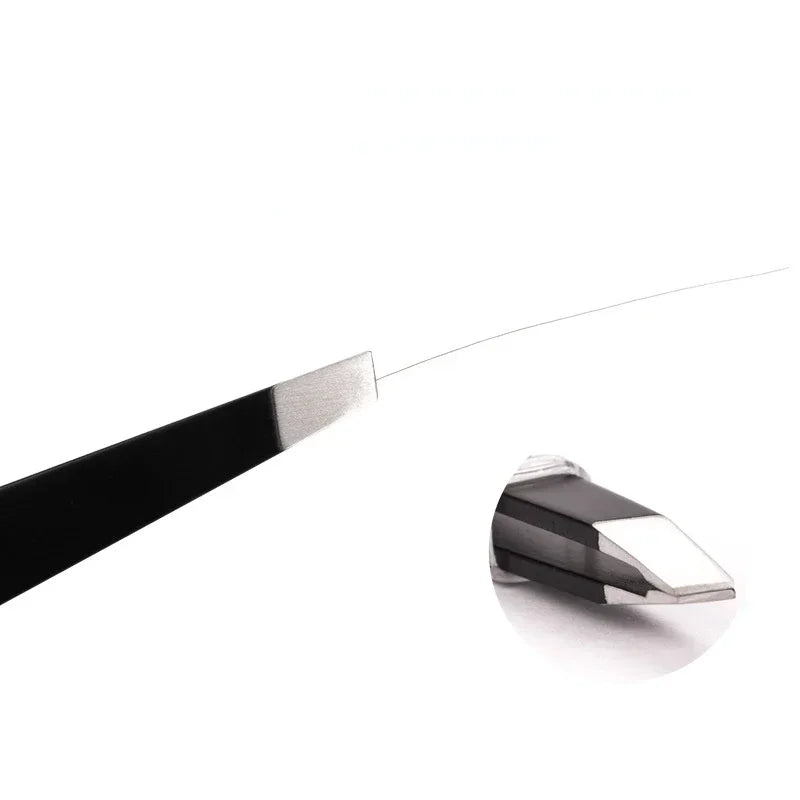 Stainless Steel Eyebrow Tweezers – Precision Brow & Face Tool