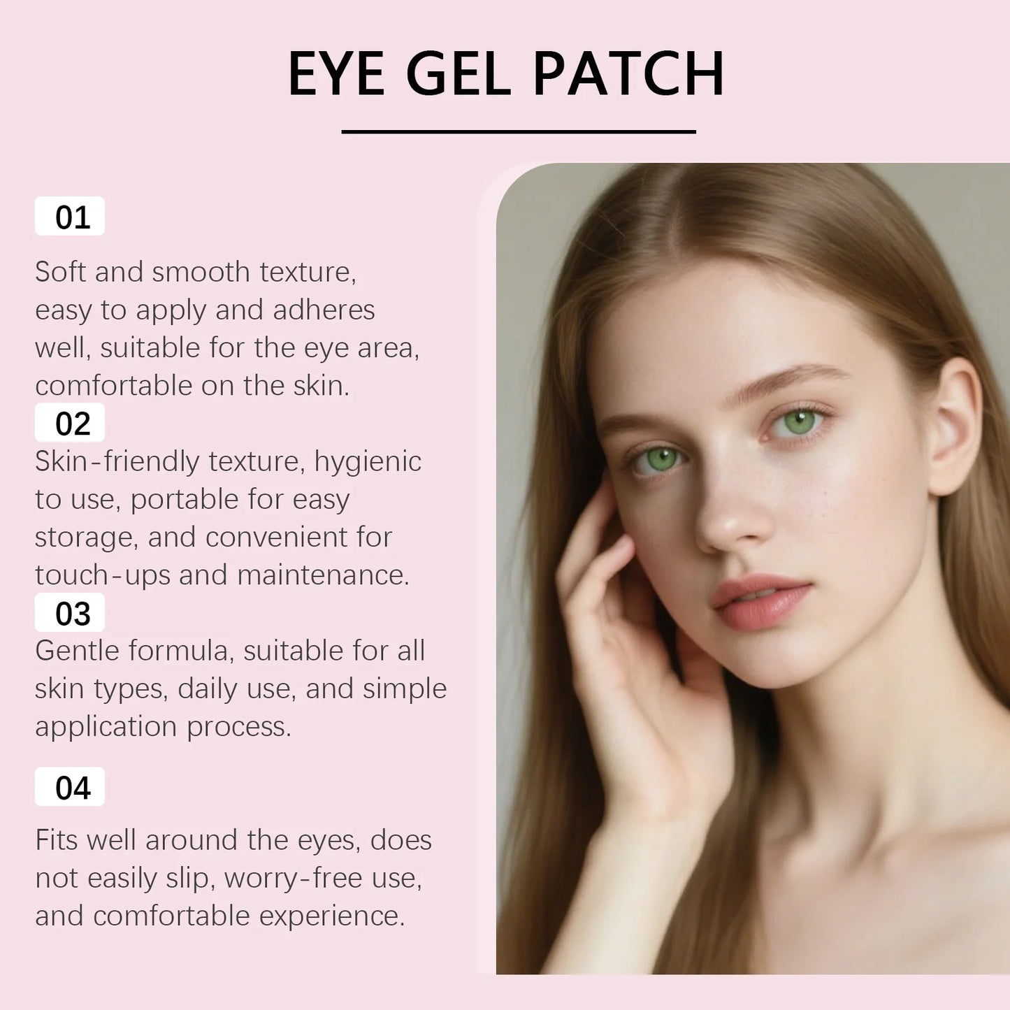 Collagen Eye Masks – Puffiness, Dark Circles & Hydration | 30 Pairs