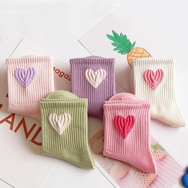 5-Pack Girls Colorful Mesh Half Socks | Soft & Breathable Kids