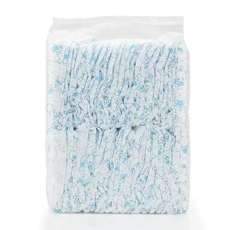 50PCS Various Sizes Newborn Disposable Diapers Baby Nursing Nappy Light & Thin Breathable Highly Absorbent Children's Diapers Peaceful Pleasures Health and Wellness 50pcs S