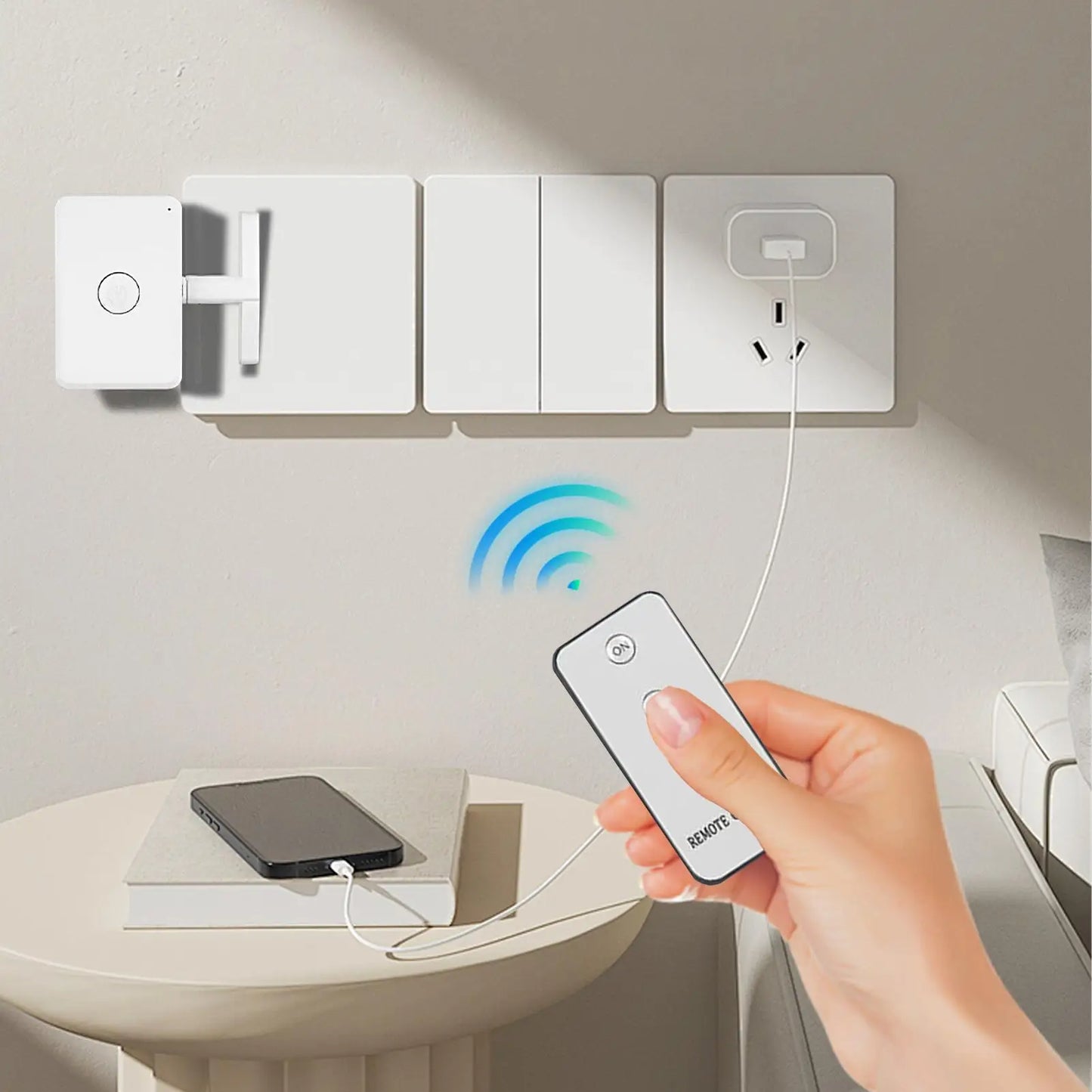 Wireless Remote Button Pusher – Auto ON/OFF Switch Controller
