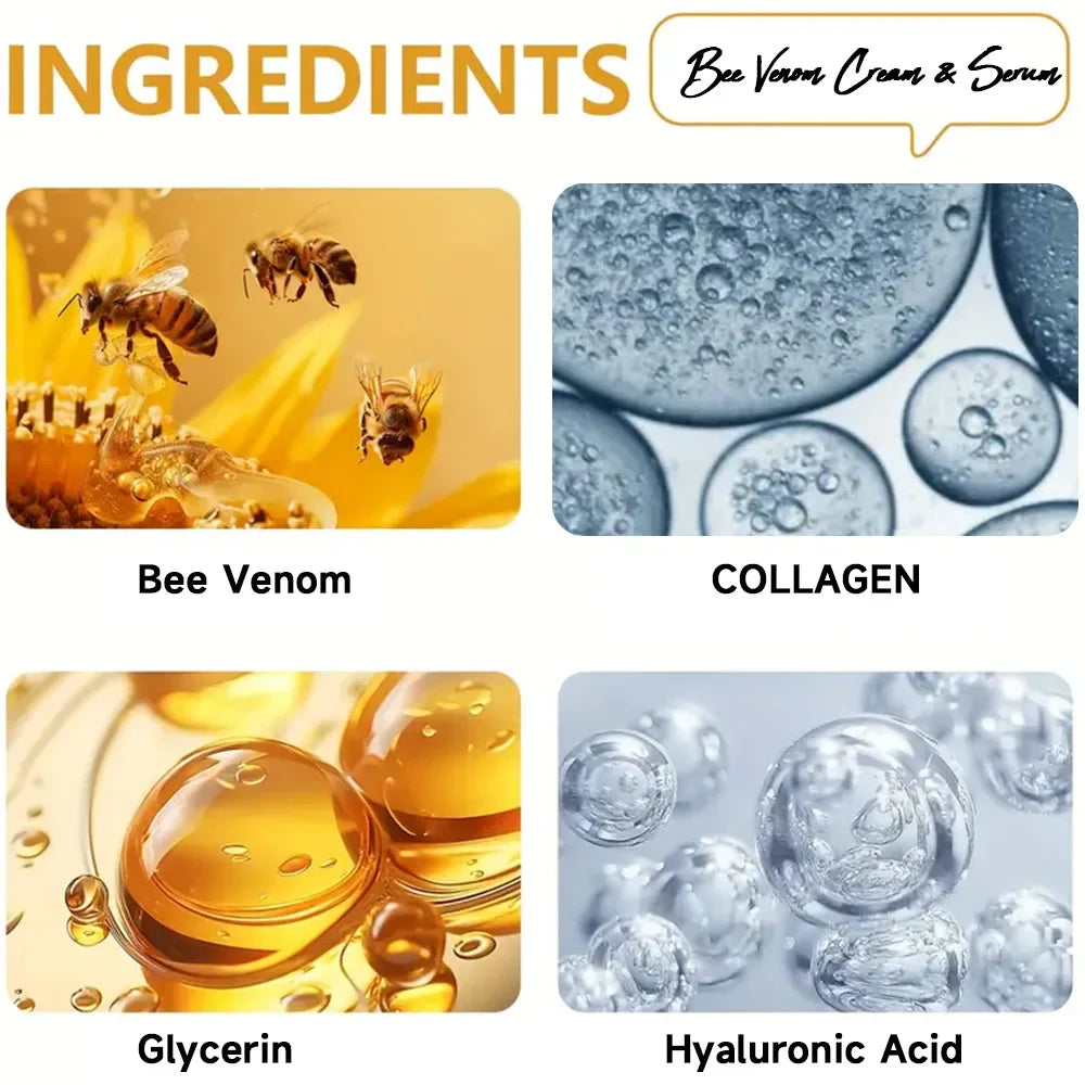 Bee Venom Face Cream & Serum – Firming & Brightening