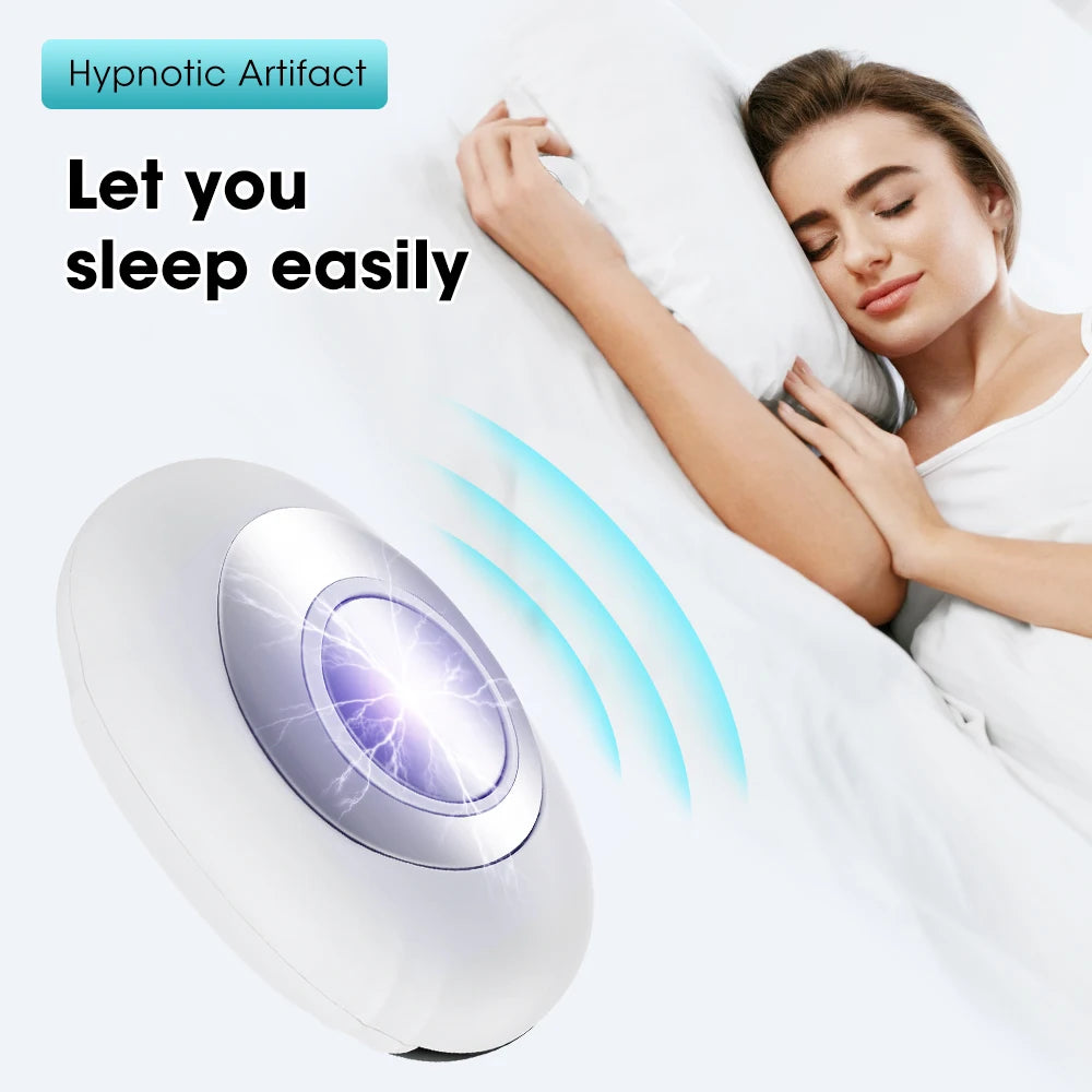 Handheld Sleep Aid Device Microcurrent Stimulator Portable Anxiety & Sleeplessness Support Device Physical Insomnia Reliever Peaceful Pleasures Health and Wellness