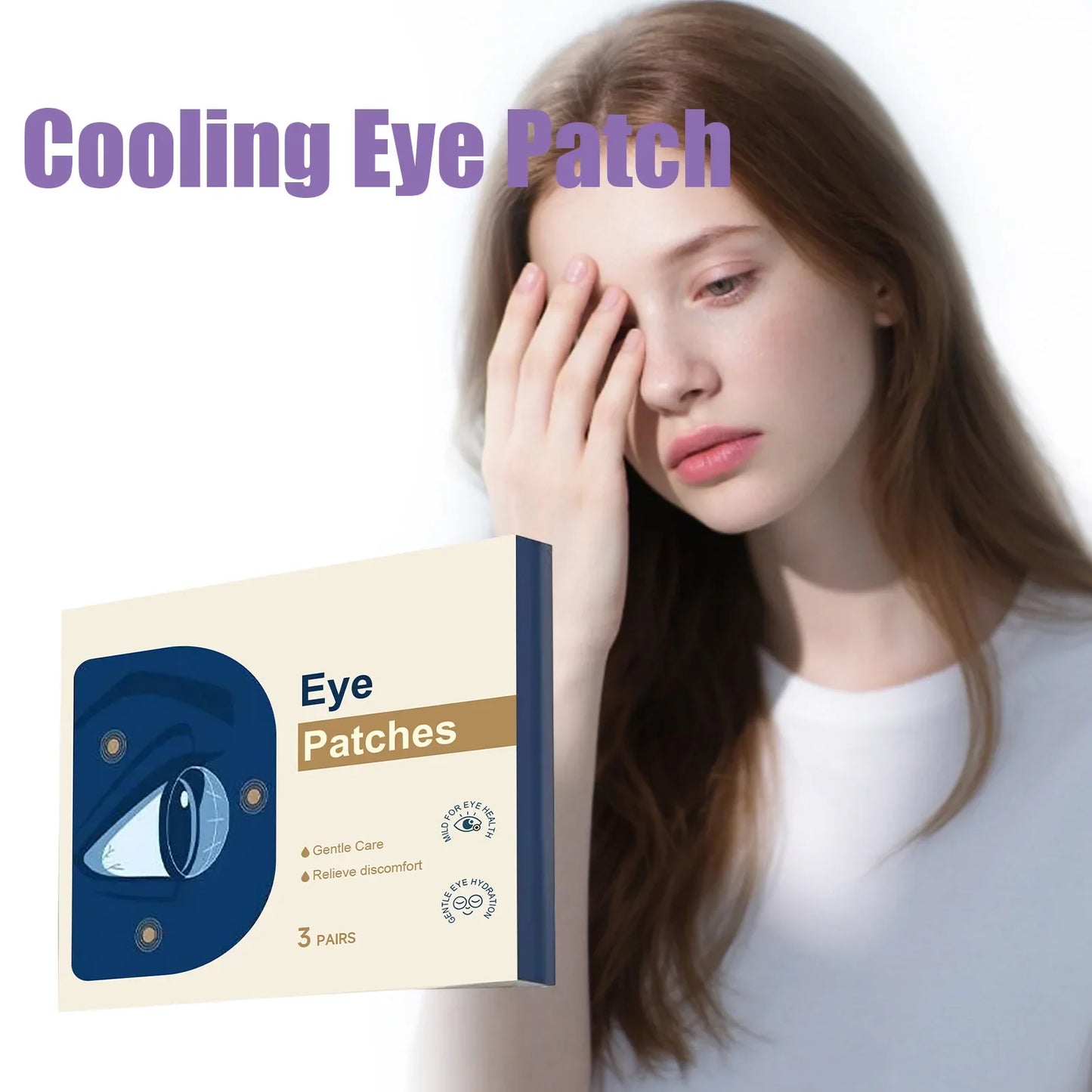Hoygi Cooling Eye Patches – Puffiness & Dark Circles (3 Pairs)