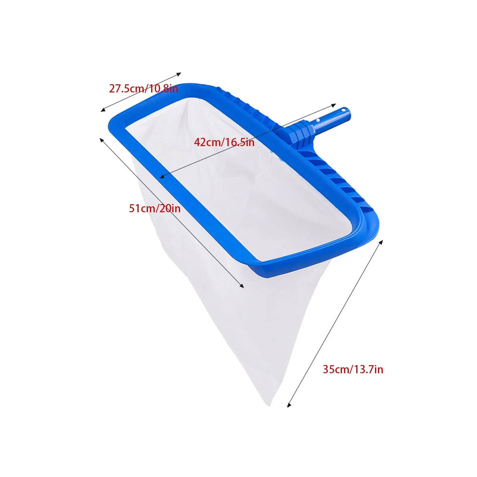 Swimming Pool Fine Mesh Leaf Skimmer Net Above Ground Pool Maintenance Pools Hot Tub Spas and Fountains Surface Cleaning Tools Peaceful Pleasures Health and Wellness