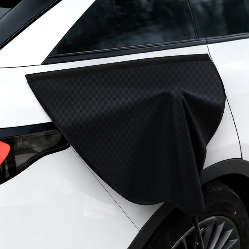 EV Charger Port Cover Rainproof Magnetic Charging Port Cover Snow Rain Sun Protection for Electric Cars Outdoor Waterproof Peaceful Pleasures Health and Wellness