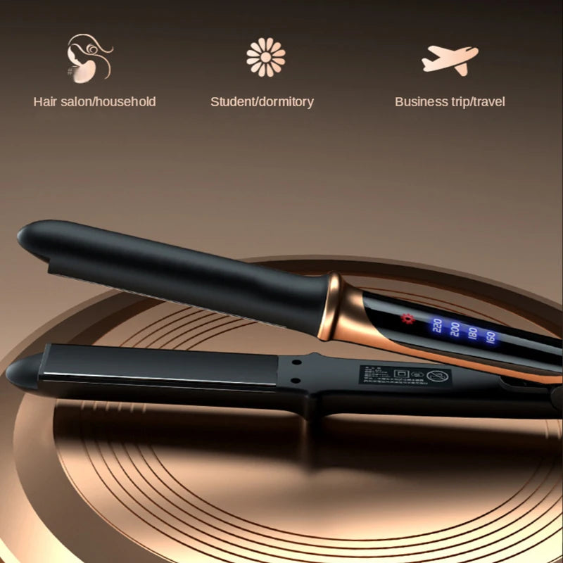 Flat Iron Hair Straightener 2 In 1 Professional Hair Straightener Hair Iron Curling Straightening Irons Peaceful Pleasures Health and Wellness