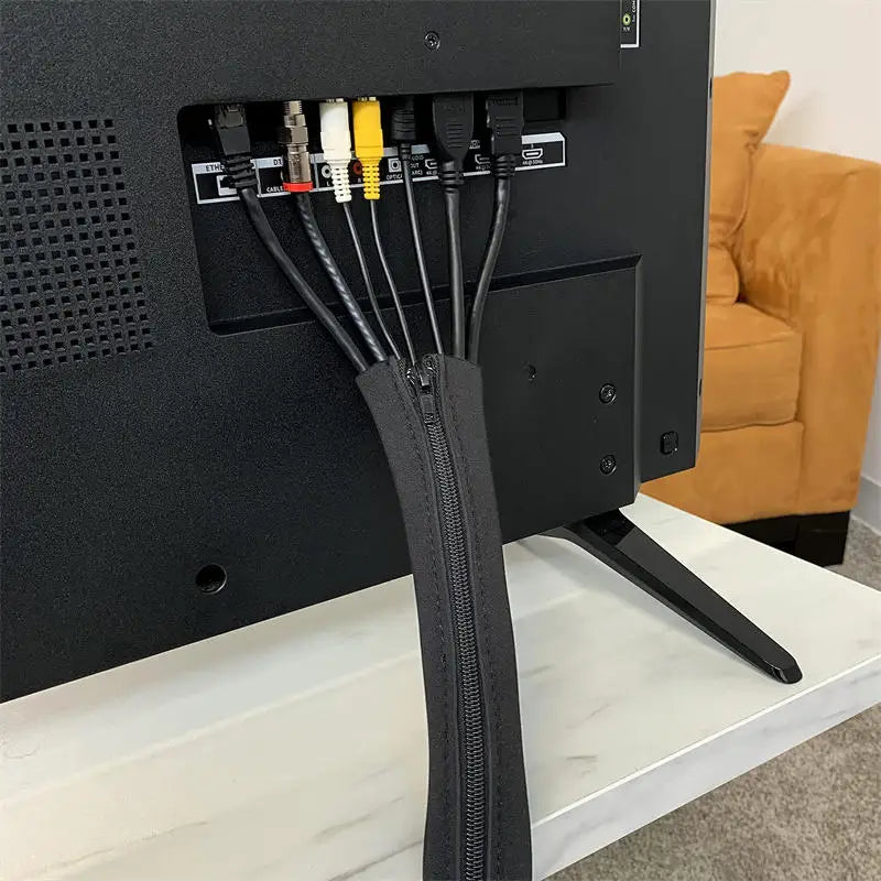 1/2/4Pcs Black Data Cable Organizer Self-adhesive Desktop Cable Organizer Network Cable Headphone Storage Device Peaceful Pleasures Health and Wellness